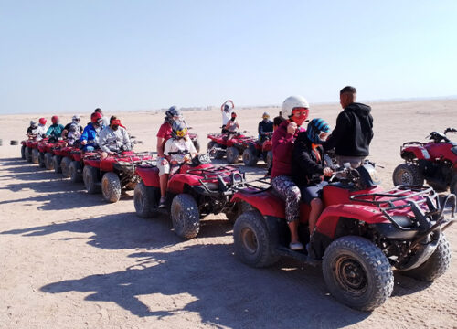 Poranne i popołudniowe quady z Marsa Alam